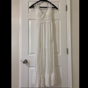 White summer dress